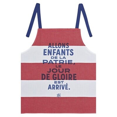 Le Jacquard Francais Apron Elysee Patrie Tricolor 100% Cotton 26982, MPN: 26982, 3660269269821