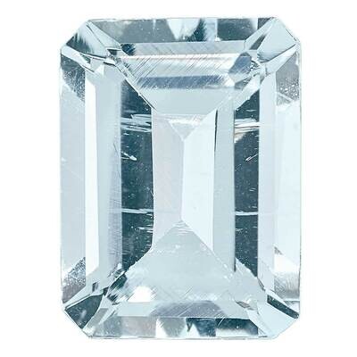 Aquamarine 5x3mm Emerald Cut A Quality AQ-0503-OCE-A, MPN: AQ-OCE-A,