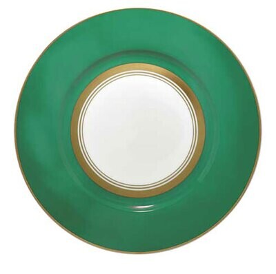 Raynaud Limoges Cristobal Emerald American Dinner Plate 10.6 Inch N¡2 0885-17-101027, MPN: 0885-17-…