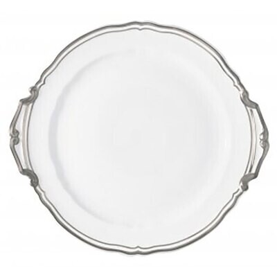 Raynaud Polka Platine Cake Dish With Handles 0636-01-506025, MPN: 0636-01-506025, 3660006693186