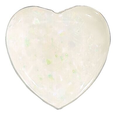 Opal 5mm Heart Cabochon A Quality Gemstone OP-0500-HTC-A, MPN: OP-0500-HTC-A,