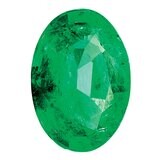 Emerald 7X5mm Oval AA Quality Gemstone EM-0705-OVF-AA, MPN: EM-0705-OVF-AA,