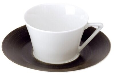 Deshoulieres Galileum Graphite Tea Saucer ST-HA7308, MPN: ST-HA7308, 3104361172844