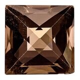 Smoky Quartz 6mm Square Checkerboard AA Quality Gemstone SQ-0600-SQX-AA, MPN: SQ-0600-SQX-AA,