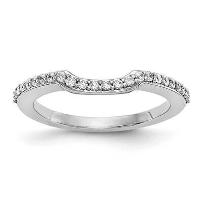 Diamond Wedding Band 14k White Gold RM2318B-029-WAA, MPN: RM2318B-029-WAA,