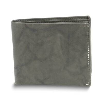 Brown Leather RFID Contrast Stitch Bifold Wallet GM25090BRN, MPN: GM25090BRN,