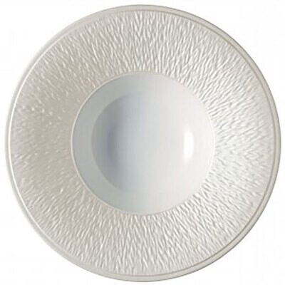 Raynaud Mineral Irise Rim Soup Plate Engraved Rim Pearl Grey 0344-23-250022, MPN: 0344-23-250022, 3…