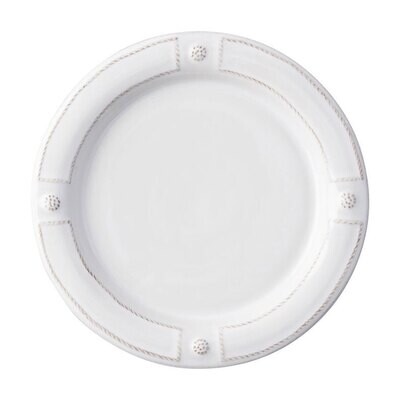 Juliska Berry &amp; Thread French Panel Whitewash Dinner Plate JB01/W, MPN: JB01/W, 815261020151