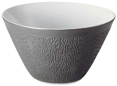 Raynaud Mineral Irise Dark Grey Coned Shaped Salad Bowl, MPN: 0339-23-507028, 3660006669037