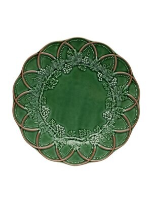 Bordallo Pinheiro Pinheiro Hunting Dinner Plate Green Brown 65002449, MPN: 65002449, 5600876079688