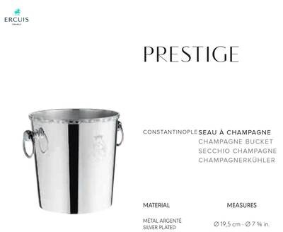Ercuis Constantinople Champagne Bucket 7.875 Inch Silver Plated F504101-20, MPN: F504101-20, 366065…