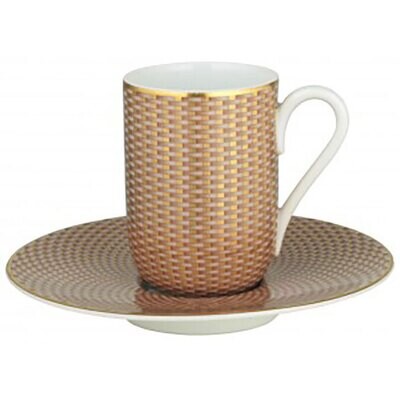 Raynaud Tresor Expresso Cup And Saucer Beige 0541-37-851012, MPN: 0541-37-851012, 3660006763711
