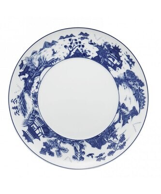 Mottahedeh Blue Shou Pagoda Dinner Plate S101A, MPN: S101A, 632522875574