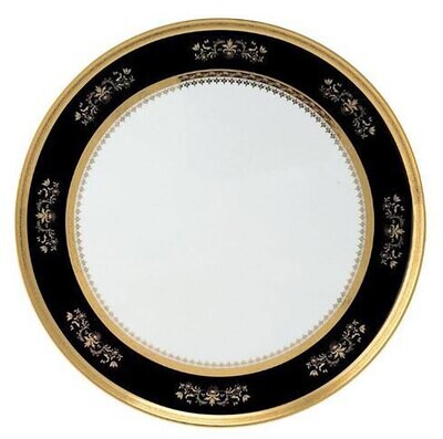Deshoulieres Orsay Black Round Cake Platter PTA-RI7419, MPN: PTA-RI7419, 3104361235242