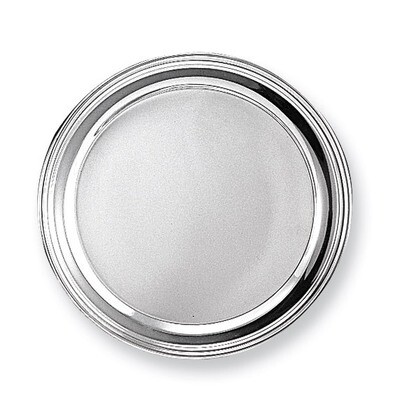 Silver-plated 8 Round Tray GL9177, MPN: GL9177, 15227843316