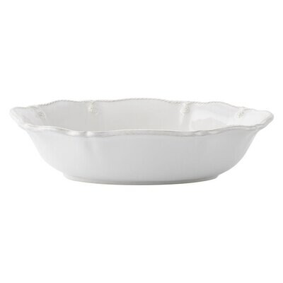 Juliska Berry &amp; Thread Whitewash 12 Inch Oval Serving Bowl JA98/W, MPN: JA98/W, 810044027365