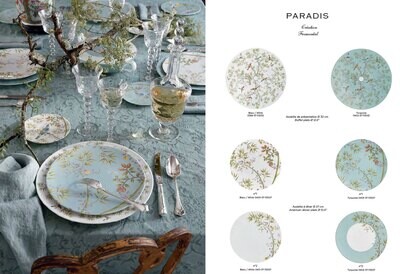 Raynaud Paradis Turquoise American Dinner Plate, MPN: 0404-37-113027, 3660006690543
