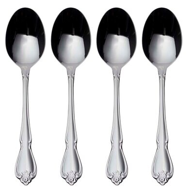 Oneida True Rose Set of 4 Dinner Spoons B552004C, MPN: B552004C, 78737208082