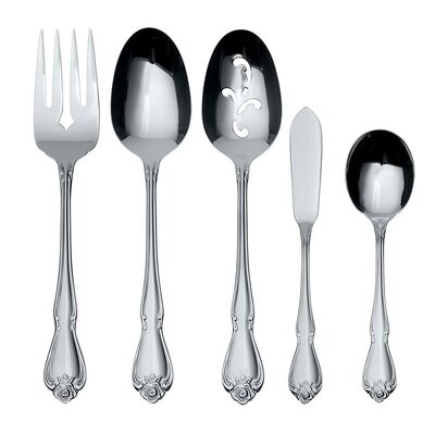 Oneida True Rose 5 Piece Serving Set B552005A, MPN: B552005A, 78737218913