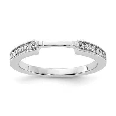 14K White Gold Polished Diamond Ring Wrap RDB2282W-4WA