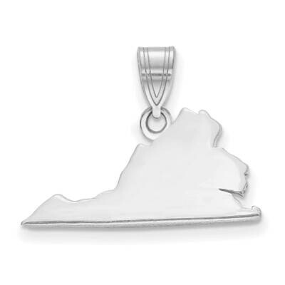 Va State Pendant Bail Only 14k White Gold XNA707W-VA, MPN: XNA707W-VA, 886774753775