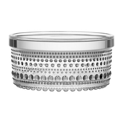 iittala Kastehelmi Jar 4.5 x 2.25 Inch Clear, MPN: 1015375, 6411923652049