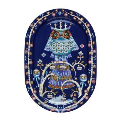 iittala Taika Serving Platter 16.5 Inch Blue, MPN: 1011641, 7320060188832