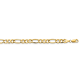 26 Inch 8.5mm Semi-Solid Figaro Chain 14k Yellow Gold BC190-26, MPN: BC190-26, 191101979767