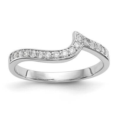 Diamond Wedding Band 14k White Gold RM2402B-019-WAA, MPN: RM2402B-019-WAA, 883957796093