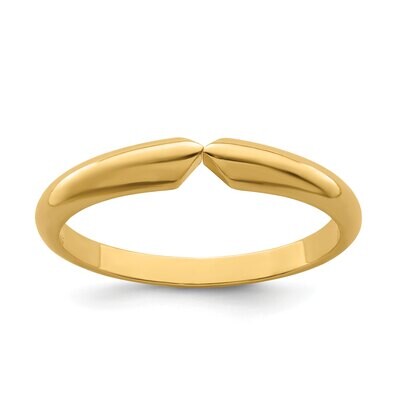 4-prong 1/2 round Medium to Heavy Weight Shank 14k Yellow Gold YGSH24, MPN: YGSH24,