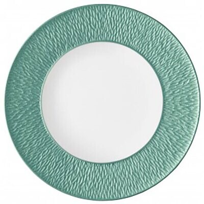Raynaud Mineral Irise Dinner Plate With Engraved Rim Turquoise Blue 0347-23-113027, MPN: 0347-23-11…