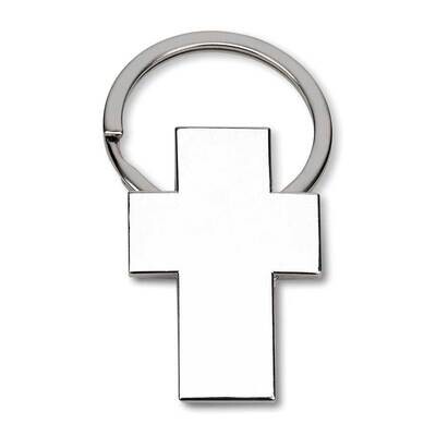 Nickel-plated Cross Key Chain GM21809, MPN: GM21809, 47105024340