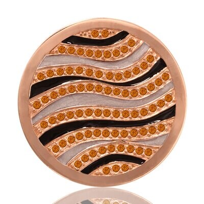Nikki Lissoni Savannah S Beauty Rose Gold Plated 33mm Coin C1044RGM, MPN: C1044RGM, 8718627461365