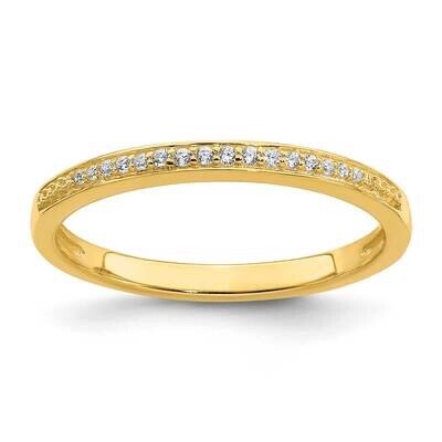 Contoured Diamond Band 10k Yellow Gold RM6387B-007-0YAA, MPN: RM6387B-007-0YAA, 191101563454