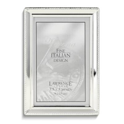 Silver-tone Beaded 3x5 Photo Frame GM25434, MPN: GM25434, 751148077637