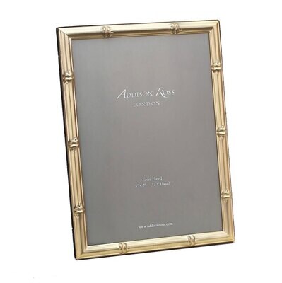 Addison Ross Bamboo Matte Gold Photo Frame 8 x 10 Inch Gold-plated FR3558, MPN: FR3558, UPC/EAN: 50…