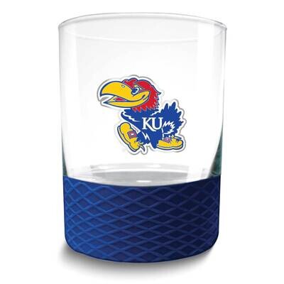 Collegiate Univeristy of Kansas Commissioner Rock Glass GM26096-UKS, MPN: GM26096-UKS, 737538447358