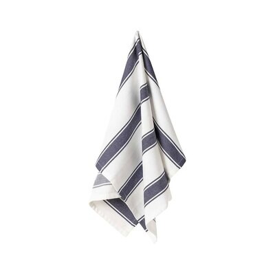 Casafina Kitchen Textiles Alessa Bluebe Kitchen Towel Her Stripes 100% TX0212-ASBB Set of 2, MPN: T…