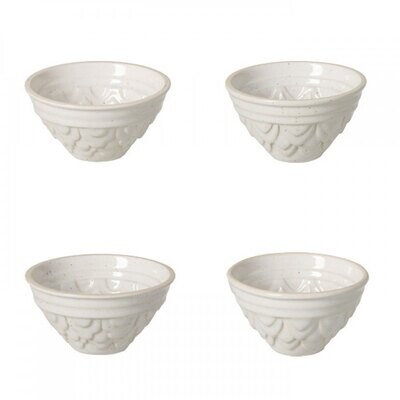 Casafina Fattoria White Set of 4 Inchividual Cake Pan FA570-WHI, MPN: FA570-WHI, 840289011522