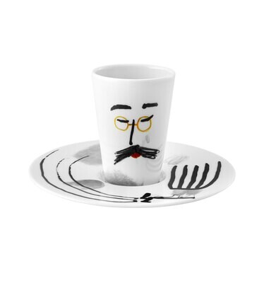 Vista Alegre Escape Goat Espresso Cup And Saucer Xv 21137610, MPN: 21137610, 5605414073098