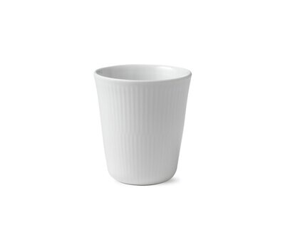 Royal Copenhagen White Fluted Thermal Cup 9.75 Oz 1016937, MPN: 1016937, 5705140711476