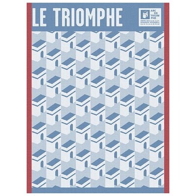 Le Jacquard Francais Arc Triomphe Blue Tea Towel 24 x 31 Inch 27626 Set of 4, MPN: 27626, 366026927…