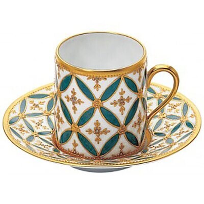 Raynaud Tsarine Natalia Coffee Cup &amp; Saucer In Rd. Gftbx 0579-19-852013, MPN: 0579-19-852013, 36600…