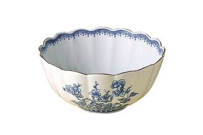Mottahedeh Imperialblue Scalloped Bowl CW2418, MPN: CW2418,