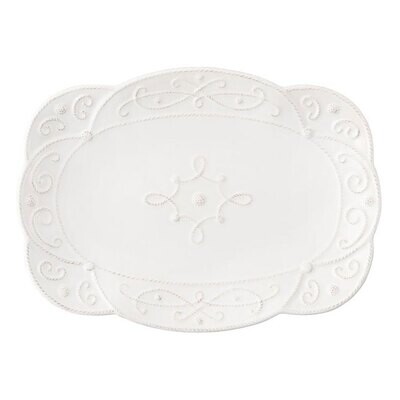 Juliska Jardins du Monde Whitewash 15 Inch Platter JMX21/10, MPN: JMX21/10, 815261020304