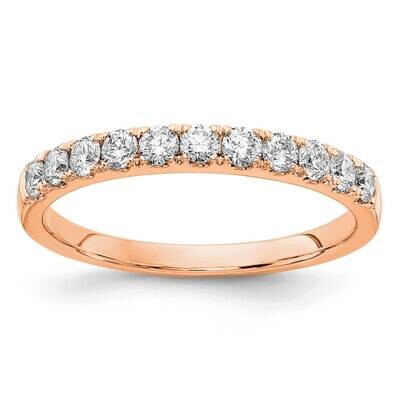 Si1/Si2, G H I, 1/3Ct Wedding Band 14k Gold Lab Grown Diamond RM4227B-030-6RLG, MPN: RM4227B-030-6R…