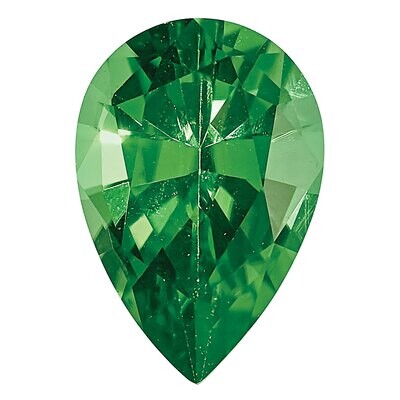 Chrome Tourmaline 6X4mm Pear AAA Quality Gemstone CT-0604-PSF-AAA, MPN: CT-0604-PSF-AAA,