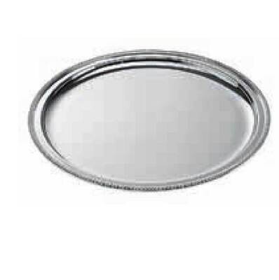 Ercuis Godrons Round Tray 16.125 Inch Silver Plated F51G460-41, MPN: F51G460-41, 8014808359248