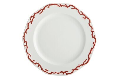 Mottahedeh Barriera Corallina Red Dinner Plate TD101, MPN: TD101,