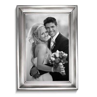 Classic Brushed Pewter 4 x 6 Inch Photo Picture Frame GM25526, MPN: GM25526, 751148043175